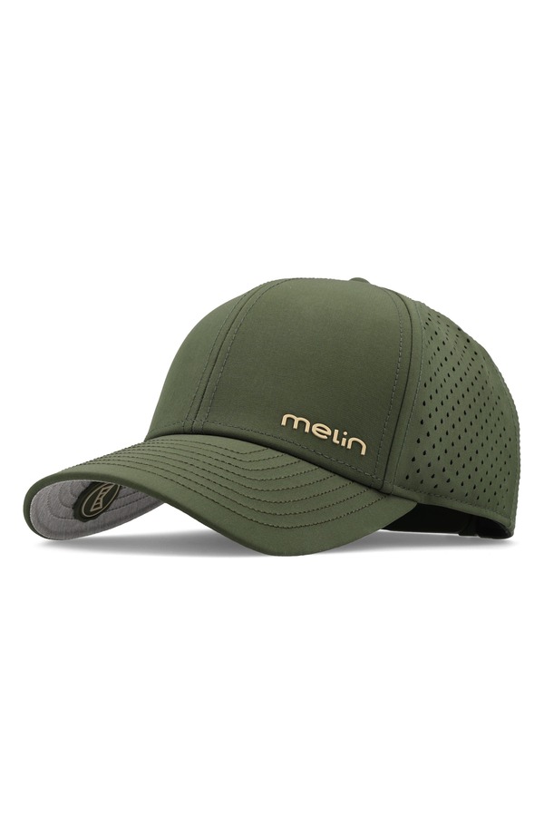 メリン メンズ 佩び物 かぶり笠 旗がしら Melin Hydro Compassnapback Cap Canopy/ Khaki カーキ