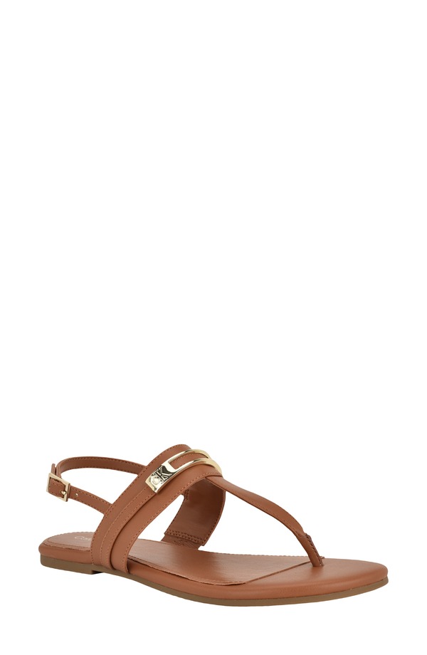 カルバンクライン レディース シューズ サンダル Calvin Klein Bettia Slingback Sandal Dark Natural