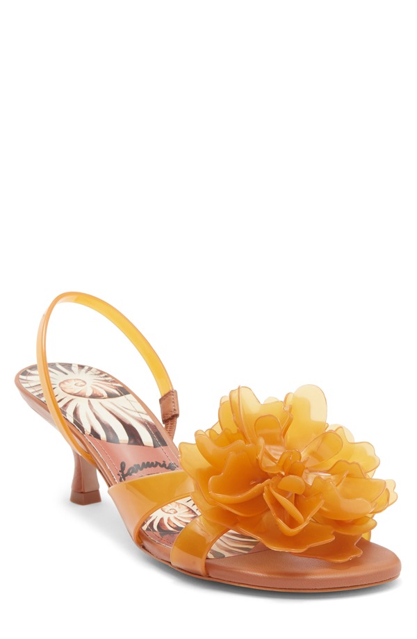 農園 レディース シューズ パンプス サンダル FARM Rio Flower Jelly Slingback Sandal Est Ammonite