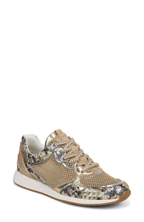 ナチュライザー レディース シューズ スニーカー Naturalizer x June Ambrose Nuvra Sneaker Dark Gold ゴールド
