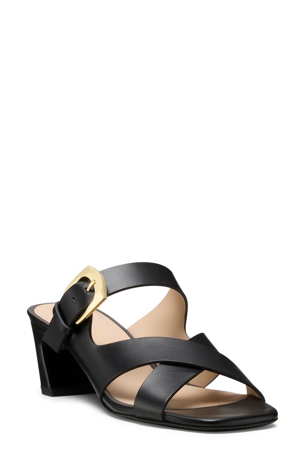 スチュアート ワイツマン レディース シューズ パンプス Stuart Weitzman Sai Slide 50 Black 黒いこと