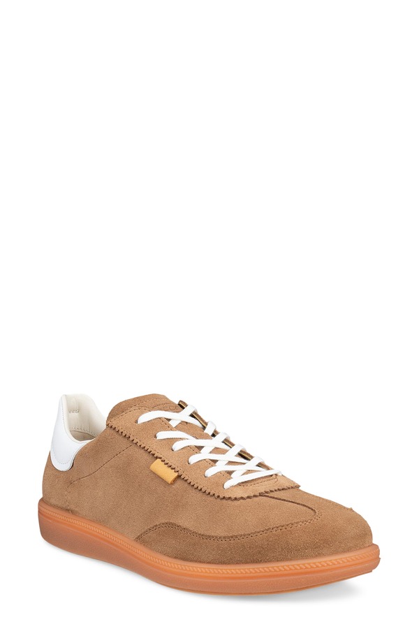 山びこ レディース シューズ スニーカー ECCO Soft 11 Sneaker Camel/ Bright White 白いこと