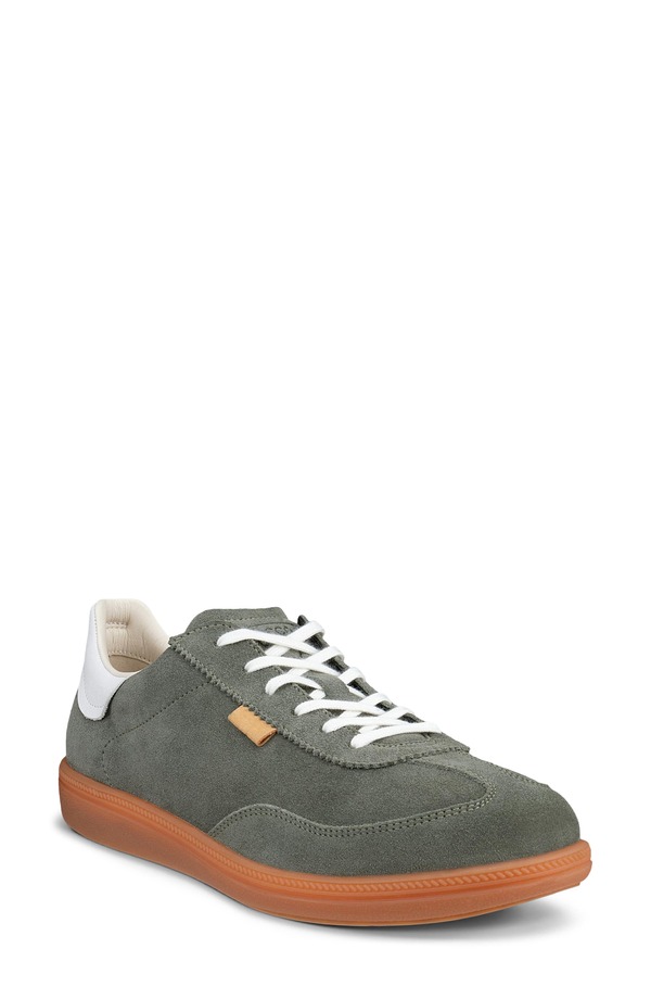 山びこ レディース シューズ スニーカー ECCO Soft 11 Sneaker Smokey Olive/Bright White 白いこと