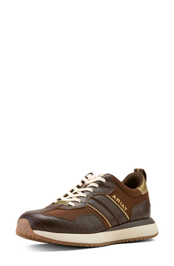 アリアト レディース シューズ スニーカー Ariat Ranch Runner Shoe Aged Tan タン