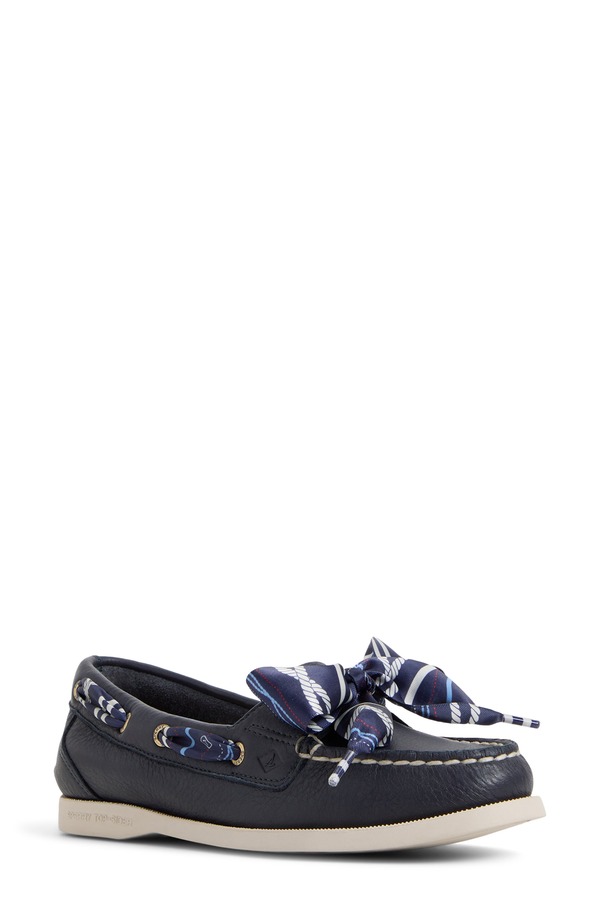 スペリー レディース シューズ パンプス Sperry Authentic Original Boat Shoe Navy 米国海軍