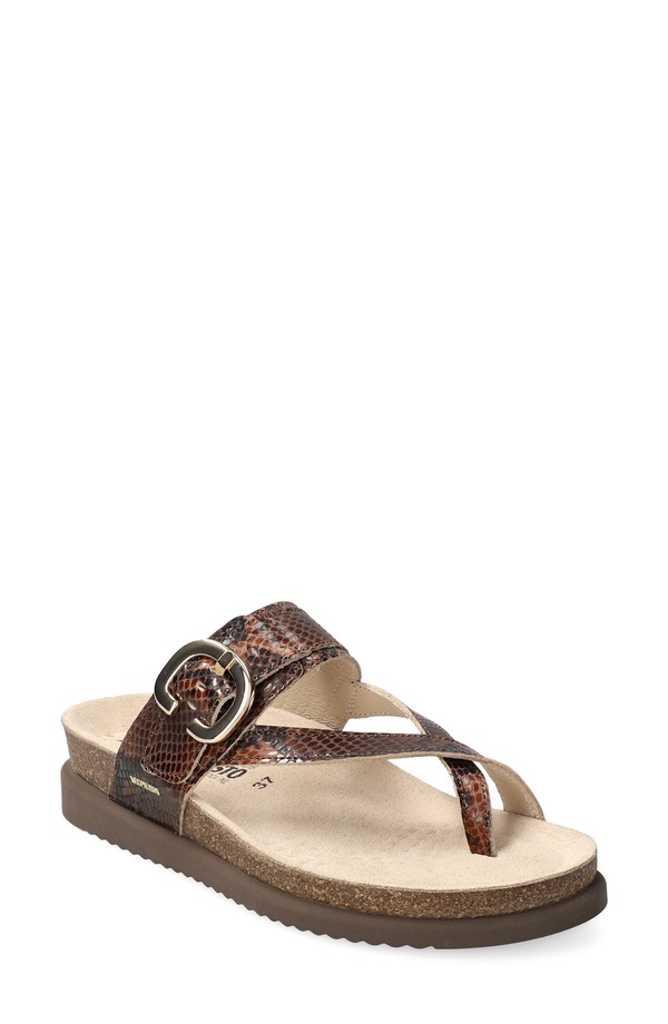 メフィスト レディース シューズ パンプス サンダル Mephisto Izaora Sandal Tobacco