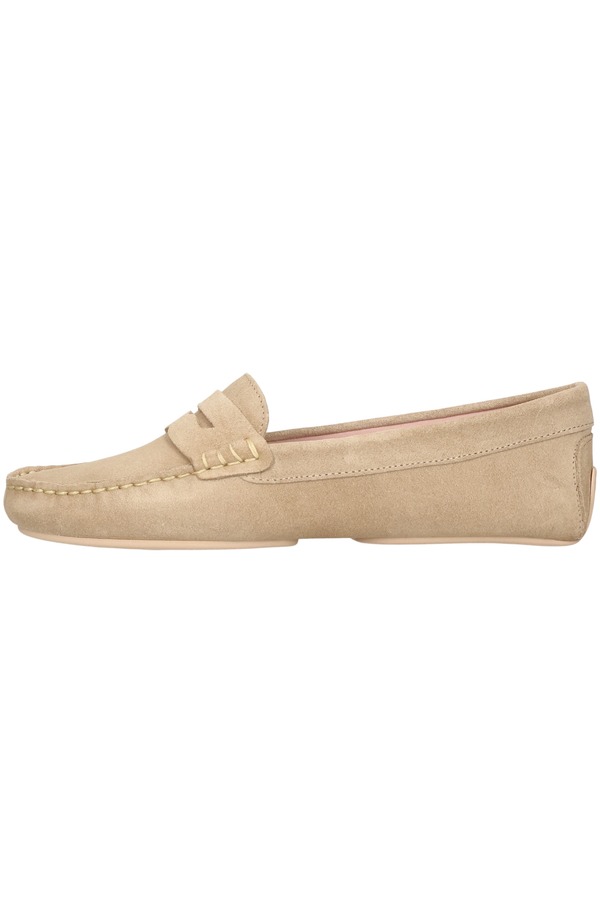 プリティ・バレリーナ レディース シューズ パンプス Pretty Ballerinas Driving Moccasin Beige ベージュ