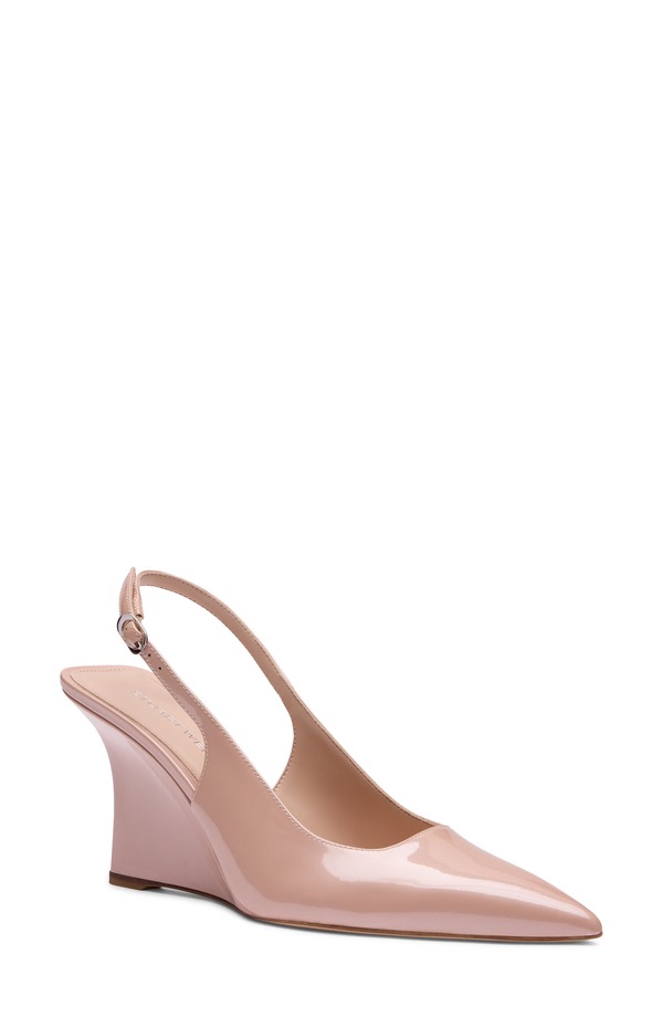 スチュアート ワイツマン レディース シューズ 踵 Stuart Weitzman Vinnie Slingback Wedge 85 Blushful