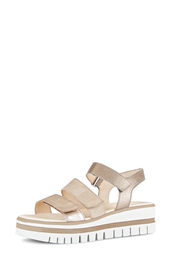 ガボール レディース シューズ サンダル Gabor Strappy Wedge Sandal Mutaro｜ReVida 店