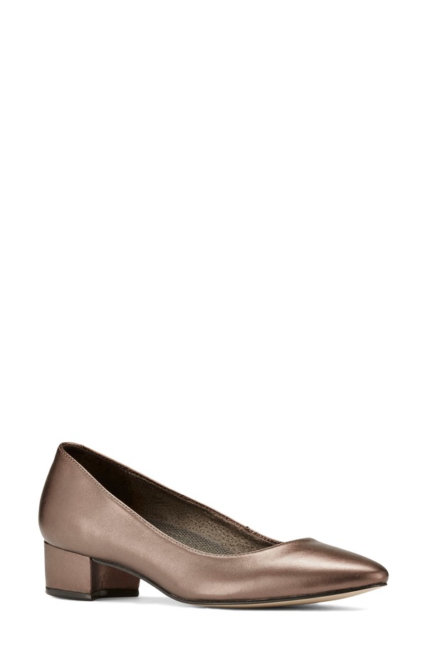 ロスハンマーソン レディース シューズ 踵 Ros Hommerson HeidiI Pump Bronze Leather