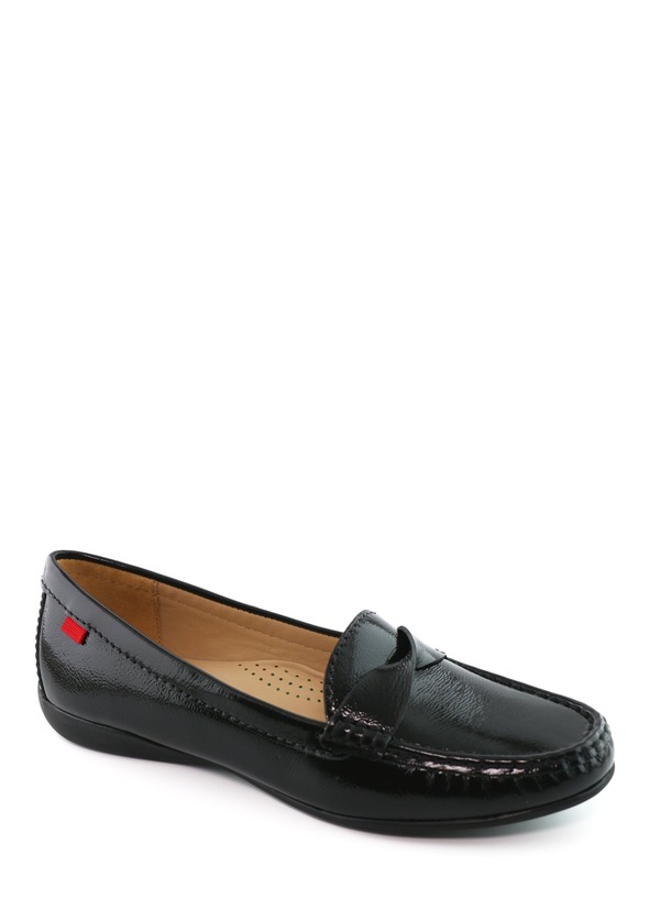 マークジョセフニューヨーク レディース シューズ スリッポン・ローファー なめし革 Marc Joseph New York Beverly Road Slip On Leather Loafer Black Svelte Patent 黒いこと