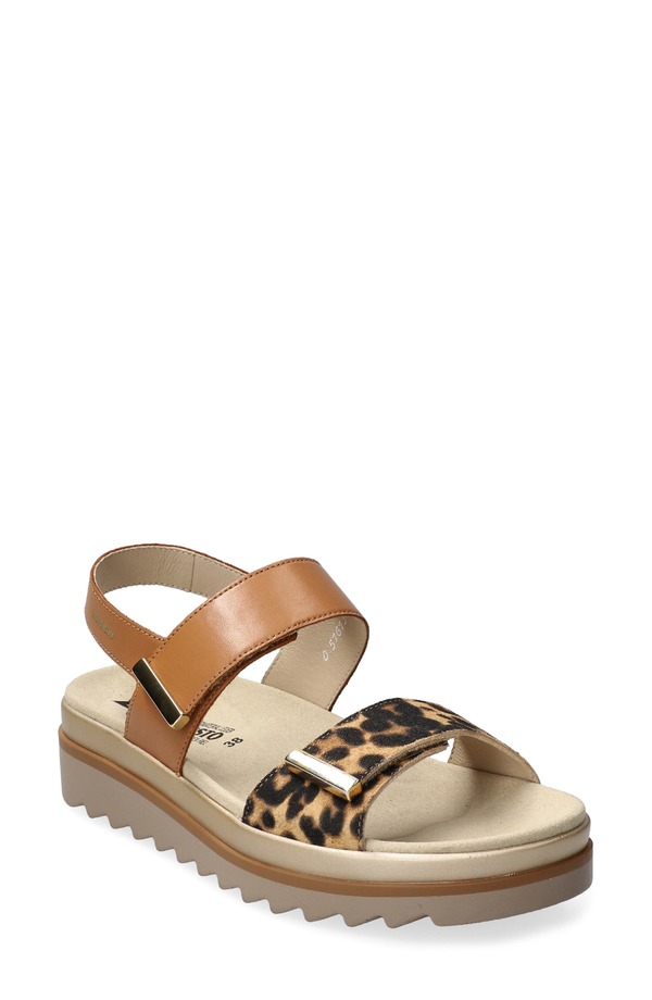 メフィスト レディース シューズ パンプス プラットホーム サンダル ミニ Mephisto Dominica Platform Sandal Brown 赤銅色