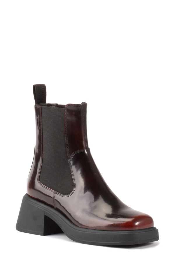 ヴァガボンド レディース シューズ ブーツ・レインブーツ チェルシーブーツ チェルシー Vagabond Shoemakers Dorah Chelsea Boot Dark Bordeaux Leather