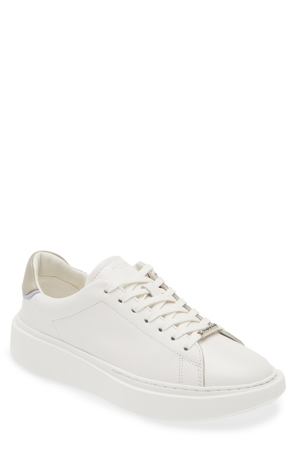 主任者 レディース シューズ スニーカー BOSS Amber Sneaker Open White 白いこと