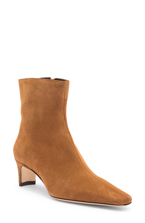 スタウド レディース シューズ ブーツ・レインブーツ アンクル STAUD Wally Ankle Boot Cacao