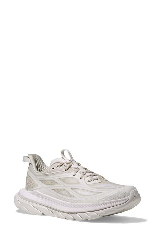 ホカオネオネ レディース シューズ スニーカー HOKA Mach Remastered Sneaker Frost / Cosmic Grey 薄墨色