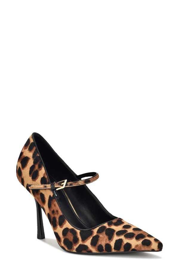 ナインウェスト レディース シューズ パンプス Nine West Jinnie Pointed Toe Pump Brown 赤銅色