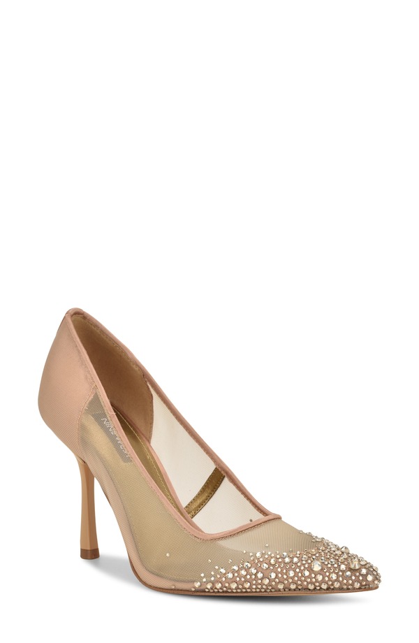 ナインウェスト レディース シューズ パンプス Nine West Jamiey Pointed Toe Pump Ivory アイボリー｜ReVida 店