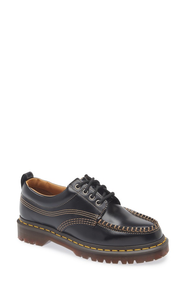 お医者さんマーチン レディース シューズ パンプス 競り合い Dr. Martens Lowell Derby Black 黒いこと