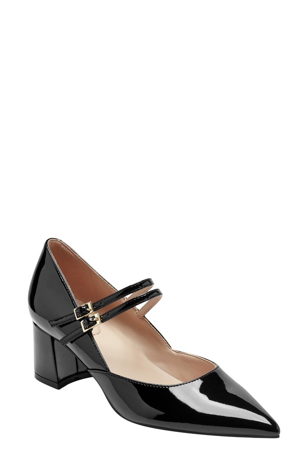 バンドリーノ レディース シューズ パンプス Bandolino Smith Pointed Toe Mary Jane Pump Black 黒いこと