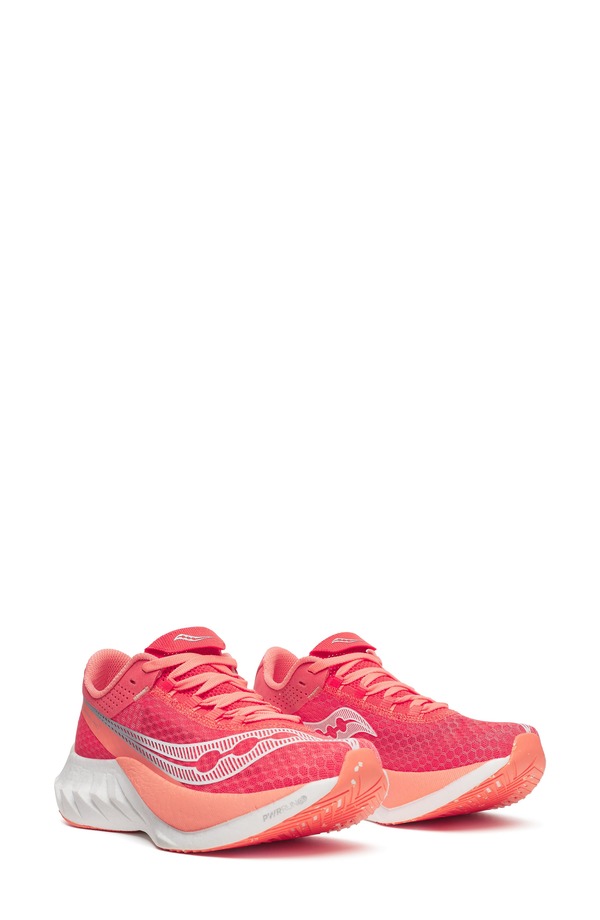 サッカニー レディース シューズ スニーカー Saucony Endorphin Pro 4 Racing Shoe Coral コーラル