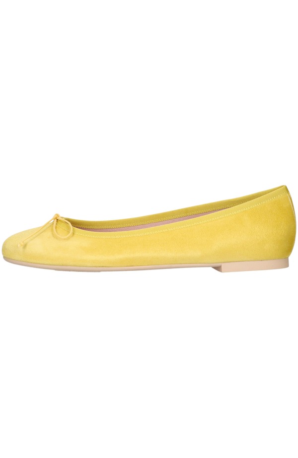 プリティ・バレリーナ レディース シューズ パンプス Pretty Ballerinas Round Toe Ballet Flat Bright Yellow 黄色