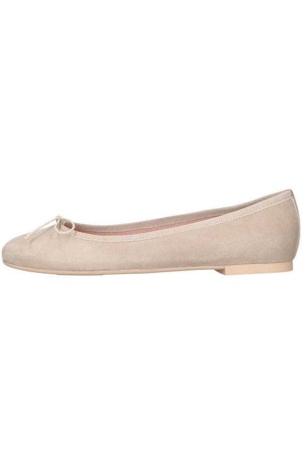 プリティ・バレリーナ レディース シューズ パンプス Pretty Ballerinas Round Toe Ballet Flat Light Beige ベージュ