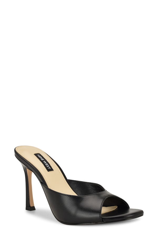 ナインウェスト レディース シューズ パンプス サンダル Nine West Kisco Slide Sandal Black 黒いこと