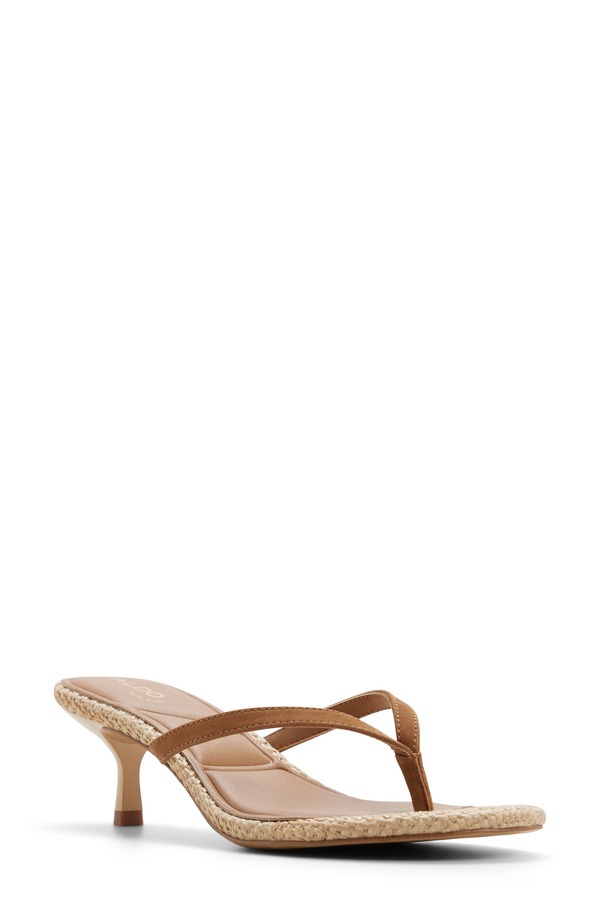 アルド レディース シューズ パンプス ALDO Lift Flip Flop Medium Brown 赤銅色