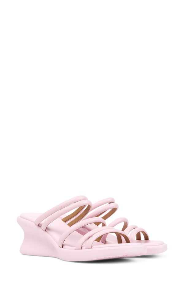 カンペール レディース シューズ パンプス サンダル Camper Louise Wedge Sandalight/ Pastel Pink サクラ色