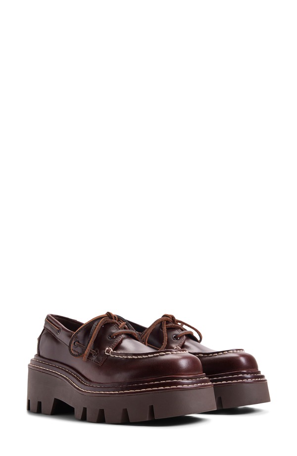 スペリー レディース シューズ オックスフォード Sperry x MONSE Authentic Original 2-Eye Lug Boat Shoe Amaretto