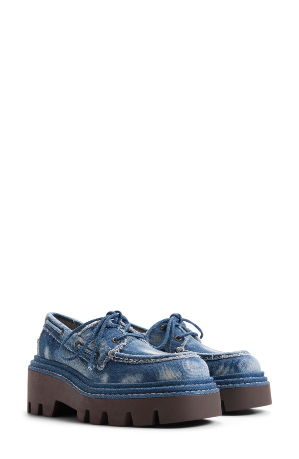スペリー レディース シューズ オックスフォード Sperry x MONSE Authentic Original 2-Eye Lug Boat Shoe Denim ジーンズ