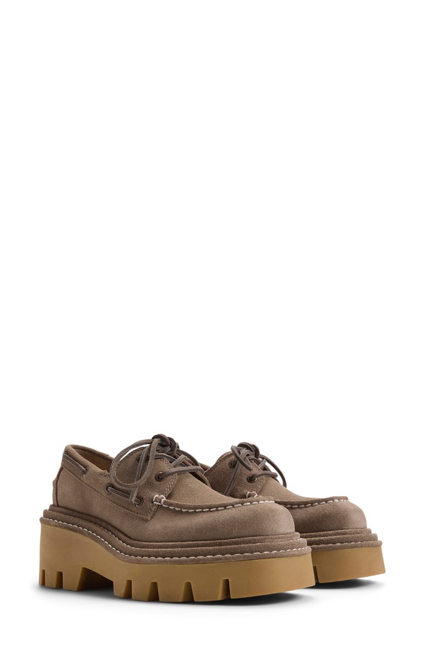 スペリー レディース シューズ オックスフォード Sperry x MONSE Authentic Original 2-Eye Lug Boat Shoe Khaki カーキ