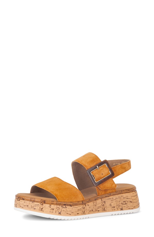 ガボール レディース シューズ サンダル Gabor Slingback Wedge Sandal Valley｜ReVida 店