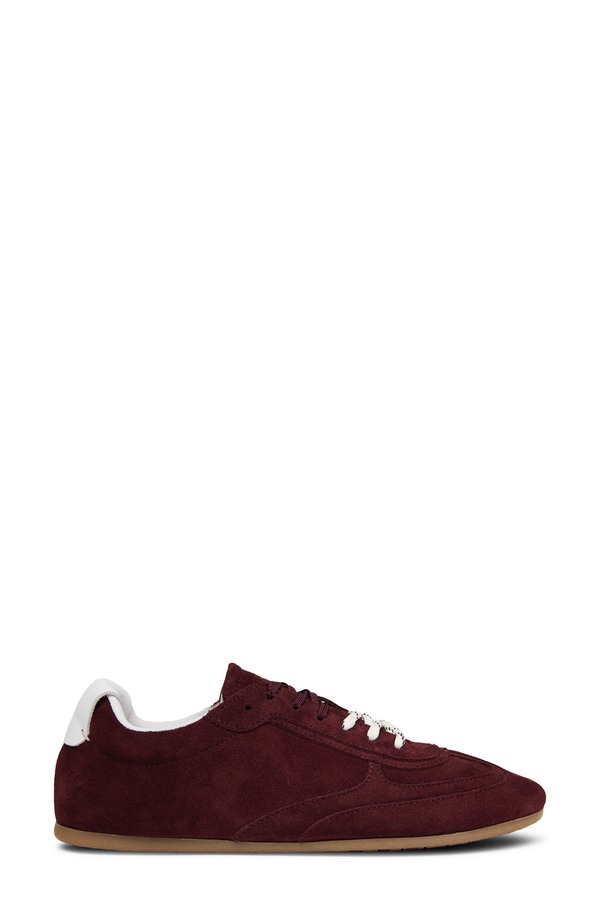 アロハス レディース シューズ スニーカー ALOHAS 結核症.24 Sneaker Suede Burgundy バーガンディ