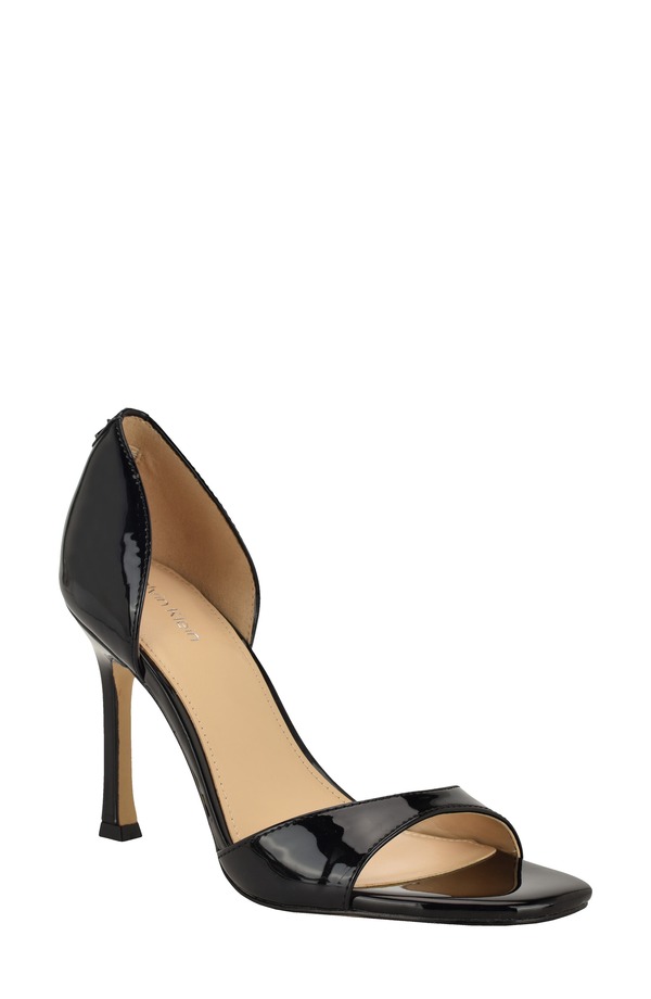 カルバンクライン レディース シューズ 踵 サンダル Calvin Klein Aileen Stiletto Sandal Black 黒いこと