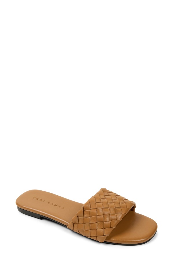 ヨシサムラ レディース シューズ サンダル Yosi Samra Nathalie Slide Sandal Whiskey