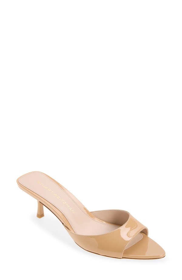 スチュアート ワイツマン レディース シューズ 踵 Stuart Weitzman Lexington Mule 50 Adobe