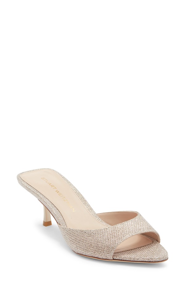 スチュアート ワイツマン レディース シューズ 踵 Stuart Weitzman Lexington Mule 50 Poudre