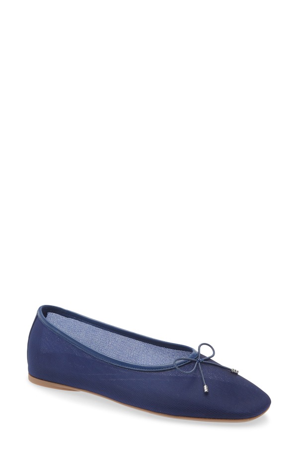 ラグアンドボーン レディース シューズ パンプス rag \u0026 bone Poppi Ballet Flat Blue Mesh 青碧