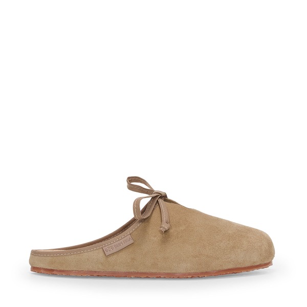 つづり方ガ レディース シューズ サンダル スエードクロス Superga 2445 Ballerina Mule Suede Beige Fog ベージュ