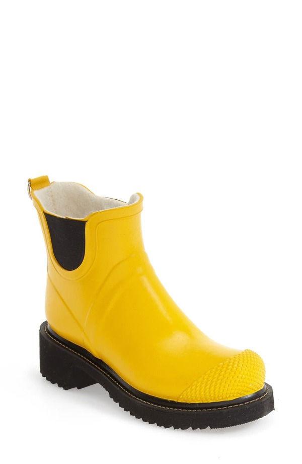 イルセヤコブセン レディース シューズ ブーツ・レインブーツ Ilse Jacobsen RUB 47 Short Waterproof Rain Boot Cyber Yellow 黄色