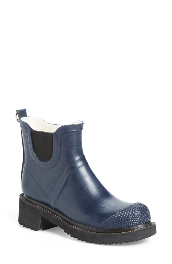 イルセヤコブセン レディース シューズ ブーツ・レインブーツ Ilse Jacobsen RUB 47 Short Waterproof Rain Boot Dark Indigo インディゴ
