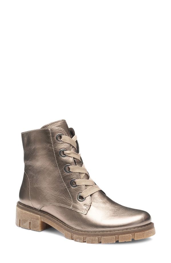 アラ レディース シューズ ブーツ・レインブーツ スピード競技 ara Debbie Lace-Up Boot Beige ベージュ