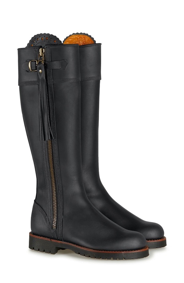 ペネロペシルバーズ レディース シューズ ブーツ・レインブーツ Penelope Chilverstandard Tassel Knee High Boot 101 Black 黒いこと