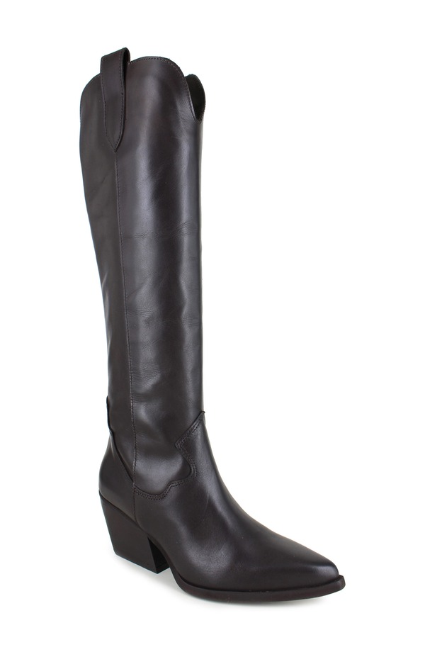 ジジ レディース シューズ ブーツ・レインブーツ ZIGI Valezka Knee High Boot Dark Brn L