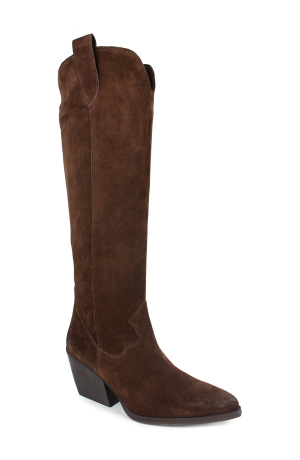 ジジ レディース シューズ ブーツ・レインブーツ ZIGI Valezka Knee High Boot Dk Brwn Su