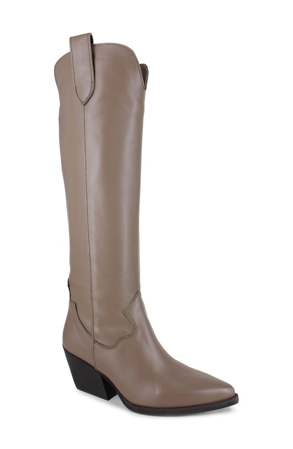 ジジ レディース シューズ ブーツ・レインブーツ ZIGI Valezka Knee High Bootaupe Lthr トープ