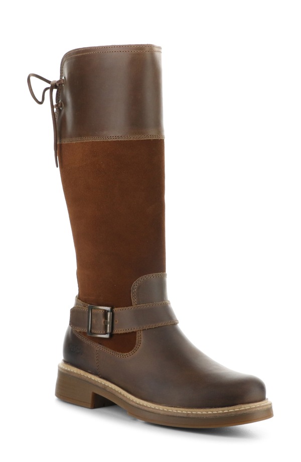 ボスアンドコー レディース シューズ ブーツ・レインブーツ Bos. \u0026 Co. Mateo Waterproof Knee High Boot Camel/Nut/Camel Sadd 駱駝
