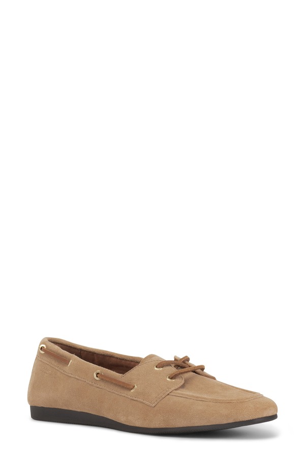 ヴァガボンド レディース シューズ スニーカー Vagabond Shoemakers Hillary Boat Shoe Nougat